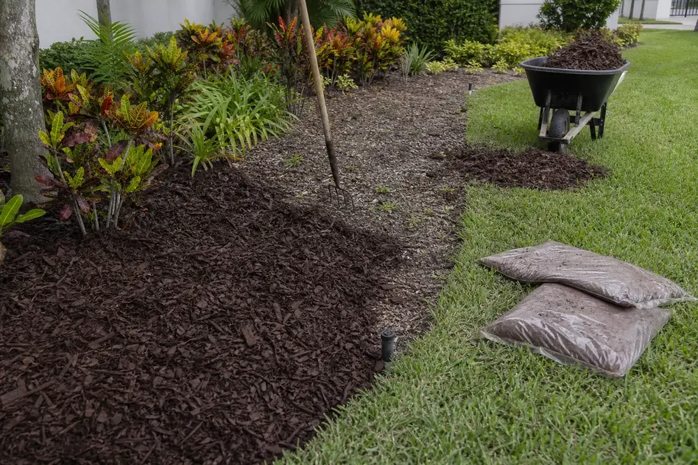 Mulching in Palmetto, Florida